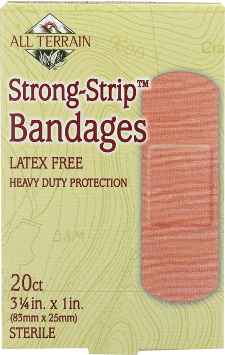 ALL TERRAIN: Strong Strip Bandages, 20 pc