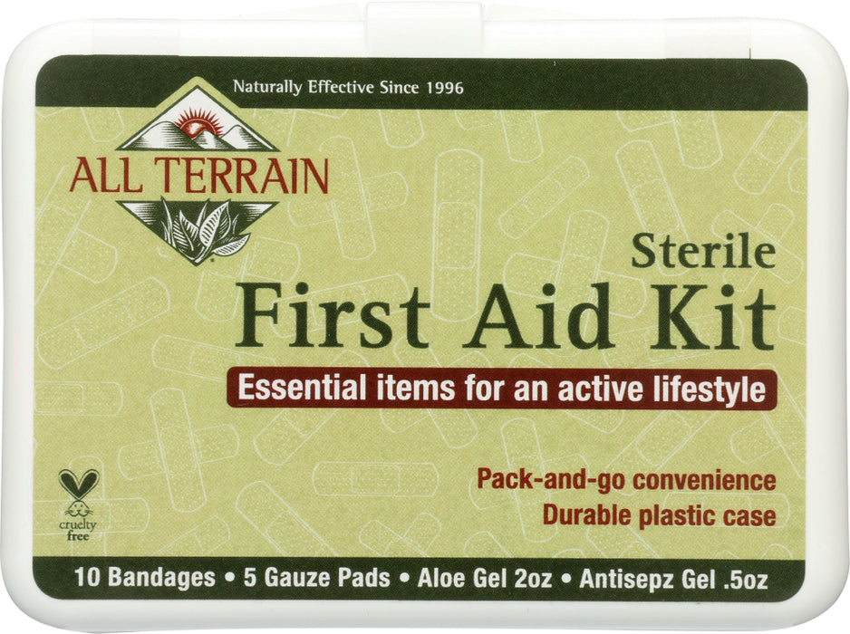 ALL TERRAIN: First Aid Kit, 17 pc