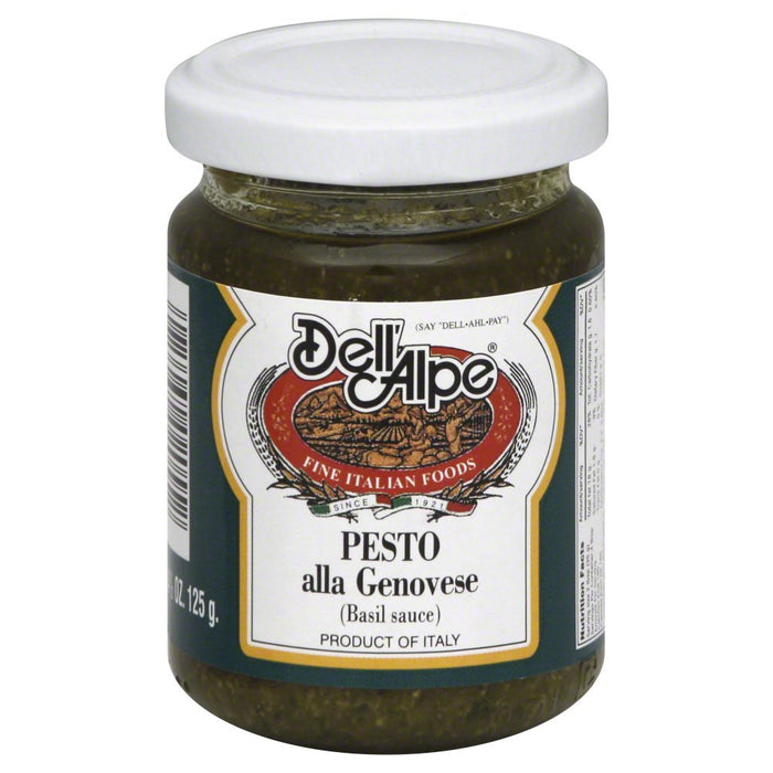 DELL ALPE: Sauce Pesto Genovese, 4.75 oz