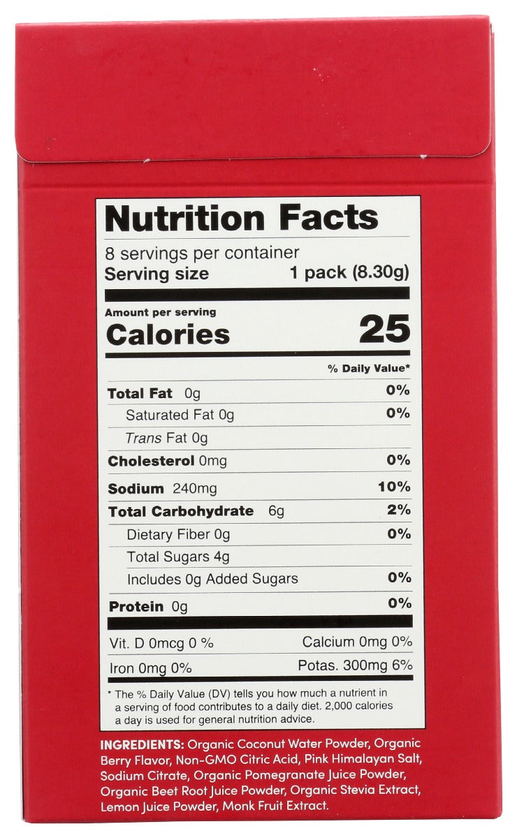 CURE: Hydration Powder Berry, 2.3 oz - No Brand For Less