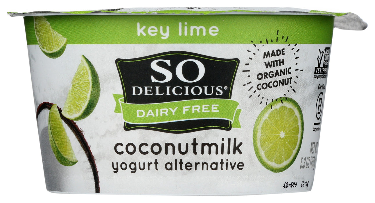 SO DELICIOUS: Coconut Milk Yogurt Key Lime, 5.3 oz