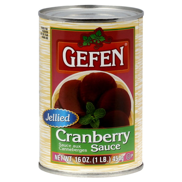 GEFEN: Jellied Cranberry Sauce, 16 oz