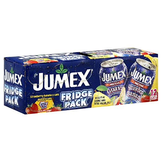 JUMEX: Nectar Strawberry Banana 12 Packs, 135. 6 fo