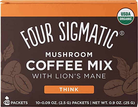 FOUR SIGMATIC: Coffee Mix W/ Lions Mane, 0.9 oz - No Brand For Less 