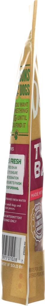 DOGNATION: Dog Treat Turkey Bacon NF, 3 oz - No Brand For Less