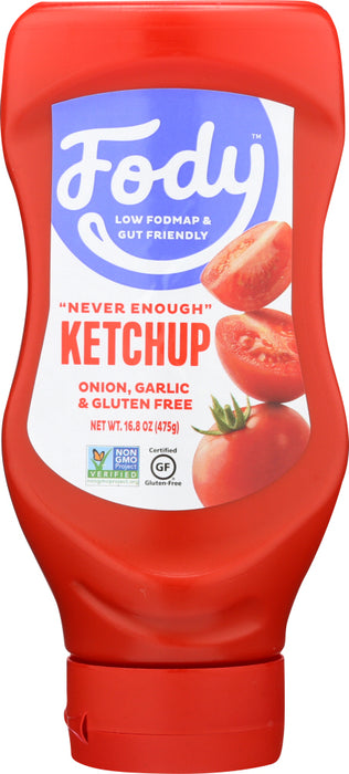 FODY FOOD CO: Ketchup Tomato, 16.8 oz