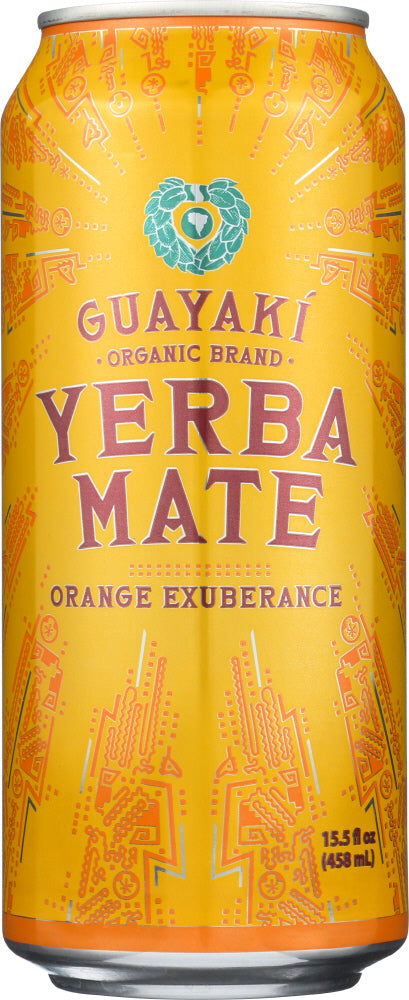 GUAYAKI:i Organic Yerba Mate Orange Exuberance, 15.5 oz - No Brand For Less