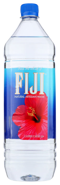 FIJI: Natural Artesian Water 1.5 Liter, 50.72 oz - No Brand For Less 