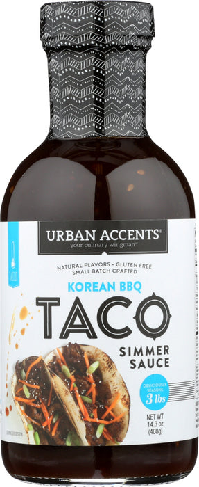 URBAN ACCENTS: Korean BBQ Taco Sauce, 14.3 oz