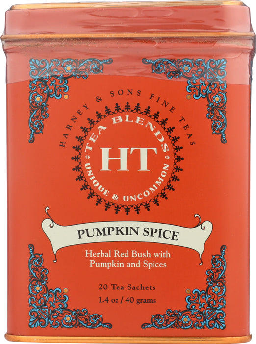HARNEY & SONS: Pumpkin Spice Tea, 20 pc