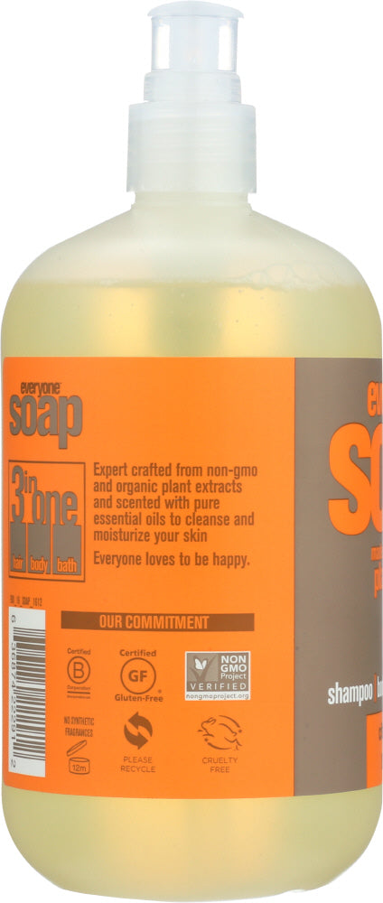 EVERYONE: 3 in 1 Soap Citrus & Mint, 16 oz - No Brand For Less 