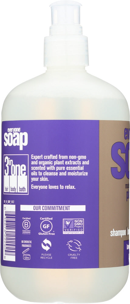EVERYONE: 3-in-1 Soap Lavender Aloe, 16 oz - No Brand For Less 