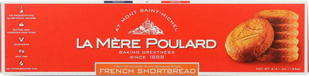 LA MERE POULARD: Biscuits French Sables Shortbread, 125 gm