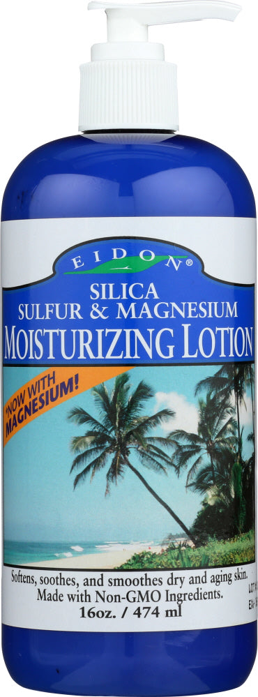 EIDON: Silica Moisturizing Lotion, 16 oz - No Brand For Less 