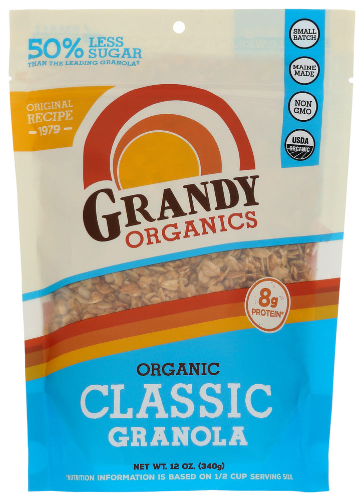 GRANDY OATS: Organic Classic Granola, 12 oz - No Brand For Less