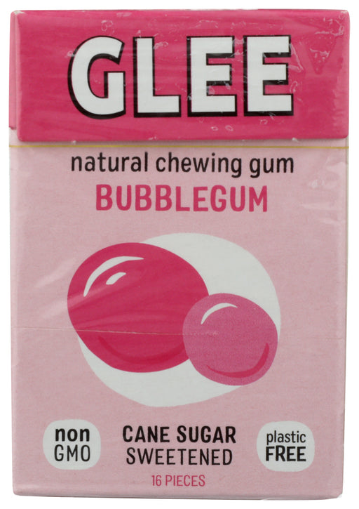 GLEE GUM: All Natural Bubble Gum, 16 pc - No Brand For Less 