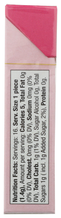GLEE GUM: All Natural Bubble Gum, 16 pc - No Brand For Less 