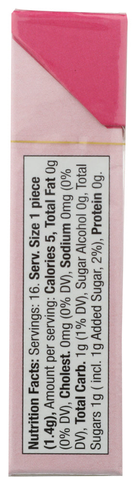 GLEE GUM: All Natural Bubble Gum, 16 pc - No Brand For Less 