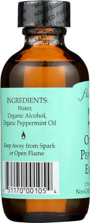 FLAVORGANICS: Organic Peppermint Extract, 2 oz - No Brand For Less