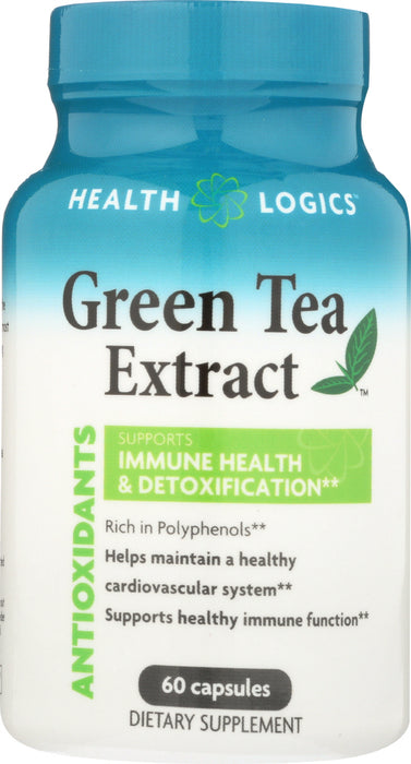 HEALTH LOGICS: Green Tea Extract Capsules, 60 cp