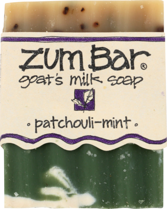 ZUM: Soap Bar Patchouli Mint, 3 oz