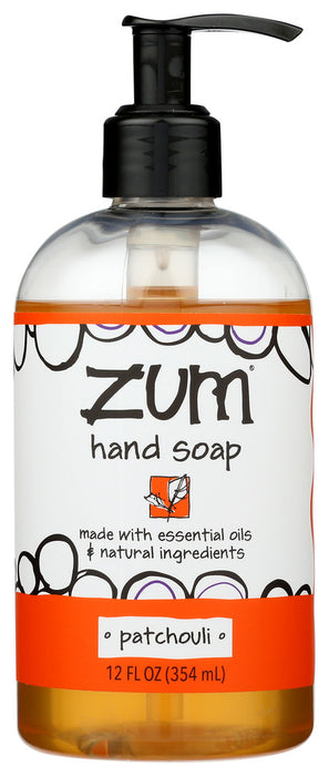 ZUM: Patchouli Hand Soap, 12 fo