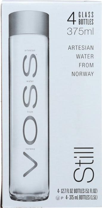 VOSS: Water Still Glass 4PK, 50.4 oz