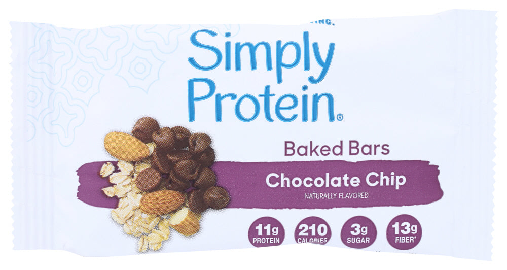 SIMPLYPROTEIN: Chocolate Chip Baked Bar Single, 1.76 oz