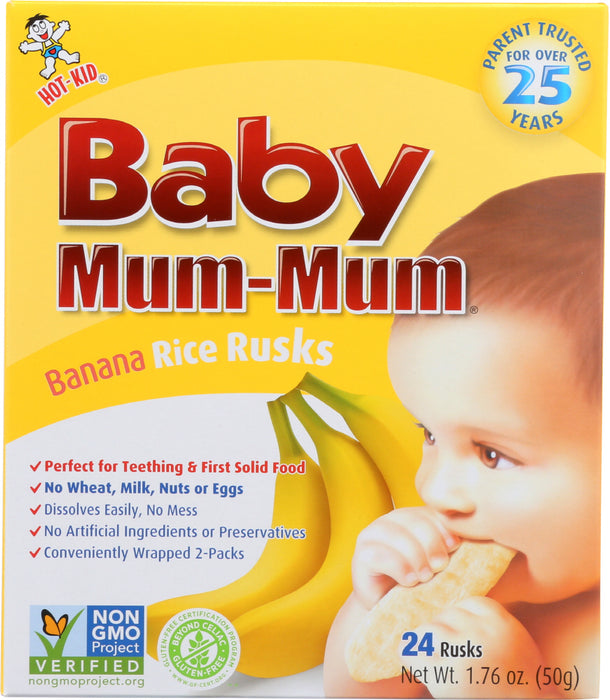 HOT KID: Mum Mums Baby Banana, 1.76 oz