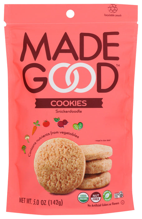 MADEGOOD: Cookie Snickerdoodle Org, 5 oz