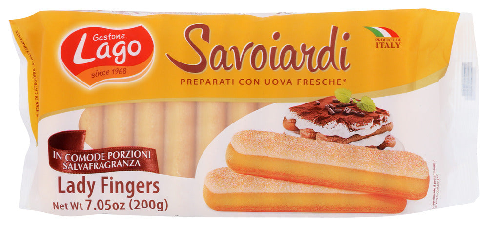 GASTONE LAGO: Savoiardi Lady Fingers Cookie, 7.05 oz