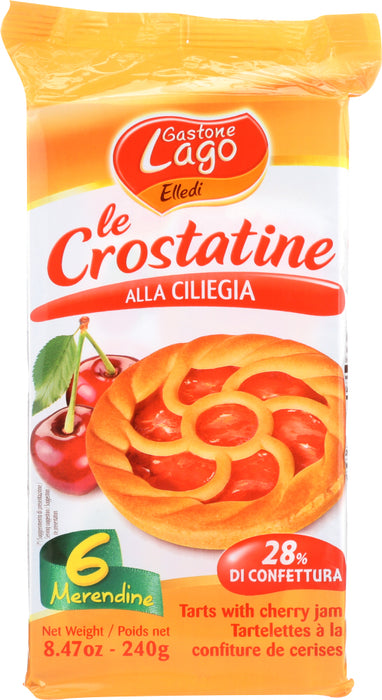 GASTONE LAGO: Crostatine Cherry Jam, 8.47 oz