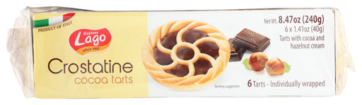 GASTONE LAGO: Crostatine Cacao Cream, 8.47 oz - No Brand For Less 