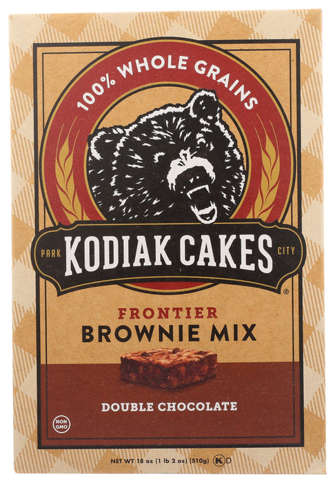 KODIAK: Mix Brownie Double Chocolate, 17.7 oz