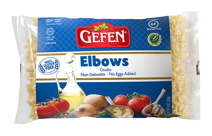 GEFEN: Elbow Noodles Gluten Free Non Gebrokts, 9 oz