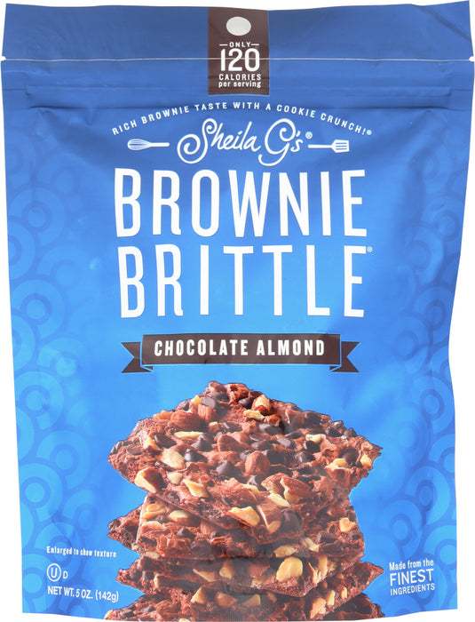 SHEILA GS: Brownie Brittle Chocolate Almond, 5 oz