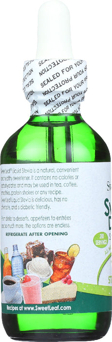 SWEETLEAF STEVIA: Liquid Stevia Sweet Drops Sweetener Steviaclear, 2 oz