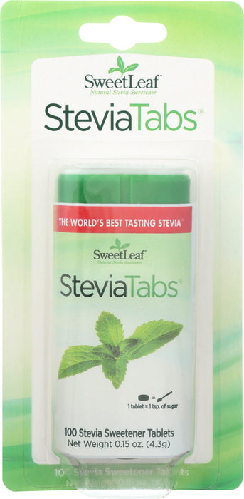 SWEETLEAF STEVIA: Stevia Dissolvable Tabs, 100 tb