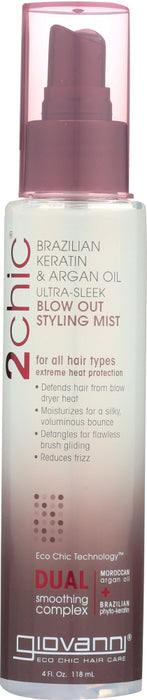 GIOVANNI COSMETICS: 2Chic Blow Out Styling Mist, 4 oz - No Brand For Less 