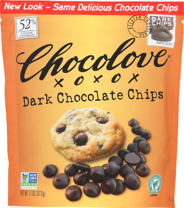 CHOCOLOVE: Dark Chocolate Chips, 11 oz