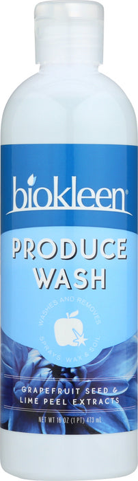BIO KLEEN: Produce Wash, 16 oz