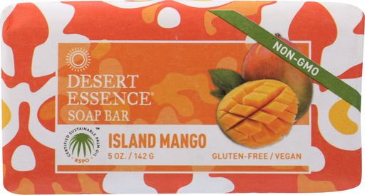 DESERT ESSENCE: Soap Bar Island Mango, 5 oz - No Brand For Less 