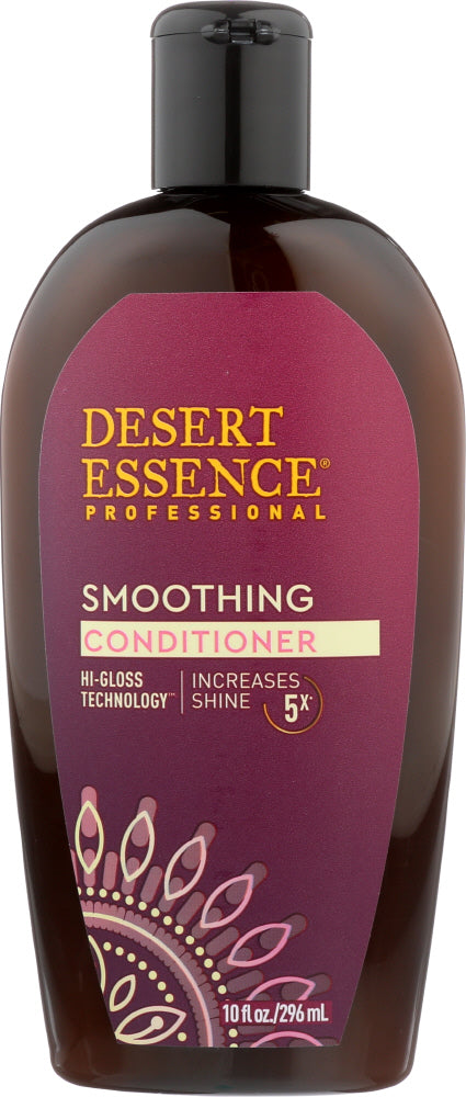DESERT ESSENCE: Conditioner Smoothing, 10 fl oz - No Brand For Less 