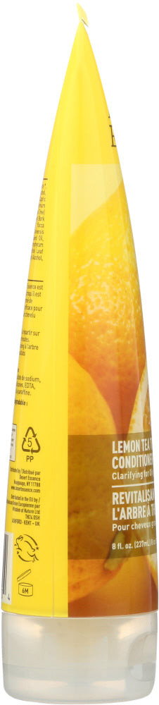 DESERT ESSENCE: Conditioner for Oily Hair Lemon Tea Tree, 8 oz - No Brand For Less 
