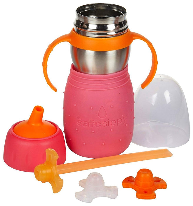 ENVIRO: The Safe Sippy2 Baby & Toddler Stainless Steel Cup with Straw, 11 oz