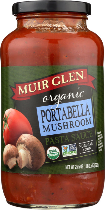 MUIR GLEN: Organic Pasta Sauce Portabello Mushroom, 25.5 oz