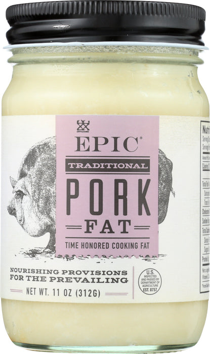 EPIC: Pork Lard, 11 oz