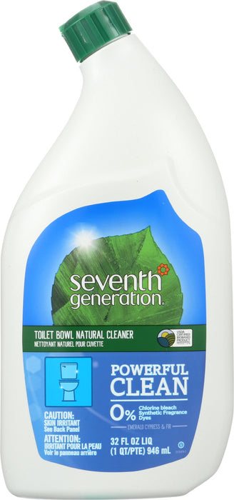 SEVENTH GENERATION: Natural Toilet Bowl Cleaner Emerald Cypress & Fir, 32 oz