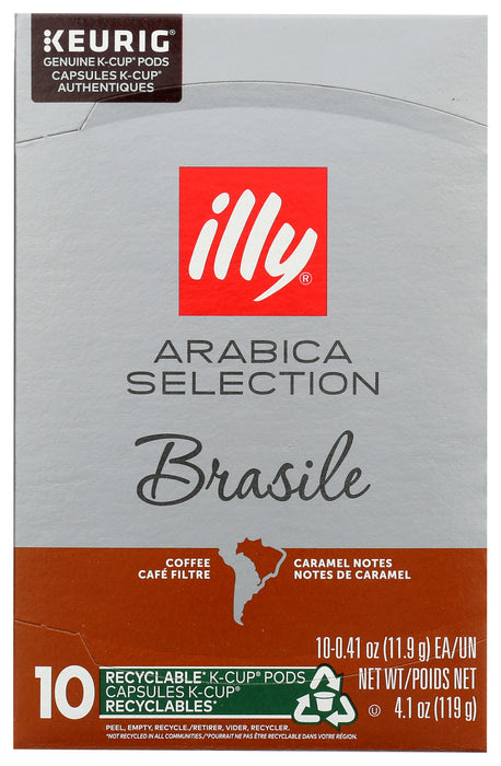 ILLYCAFFE: Arabica Selection K-Cup Pods Brasile, 4.1 oz