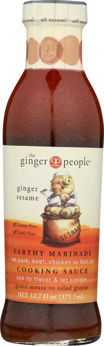 GINGER PEOPLE: Ginger Sesame Cooking Sauce, 12.7 oz